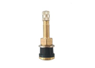 Truck and Bus Straught Brass Tire Valve TR500 V3.21.2 55mm Size ISO9001 Certified