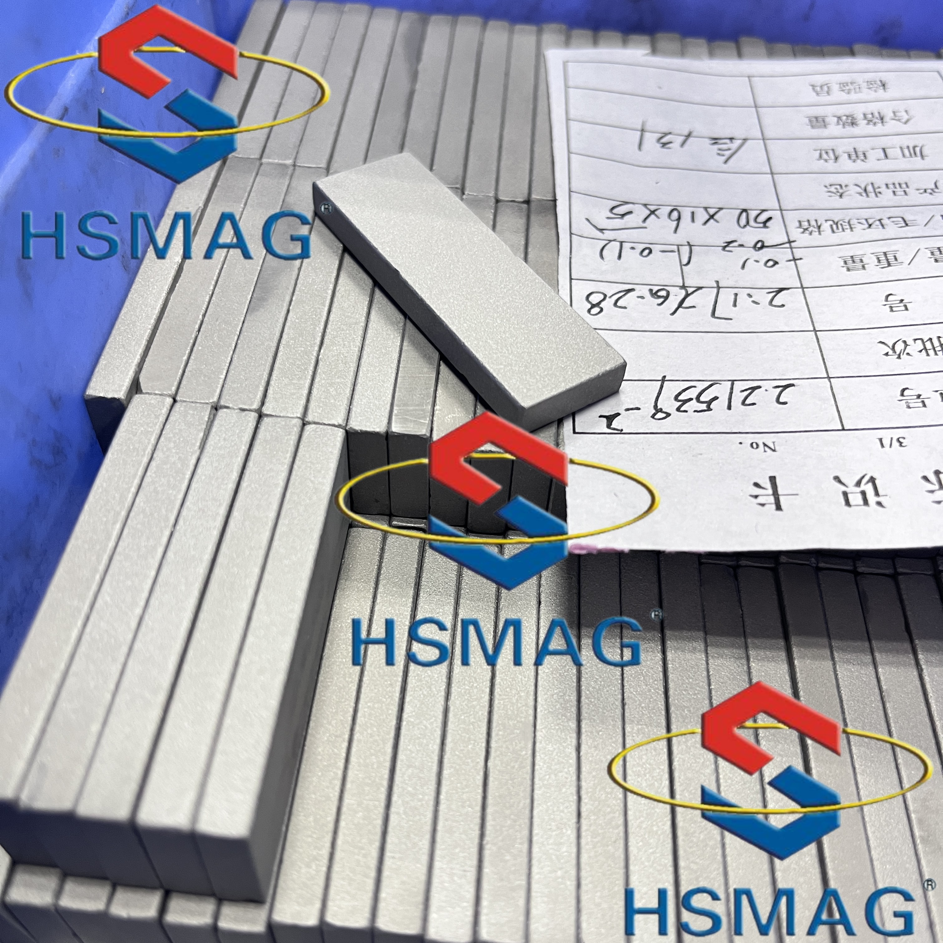 Магнитов SmCo прочности HSMAG вафля ISO9001 высоких магнитных сильных квадратная