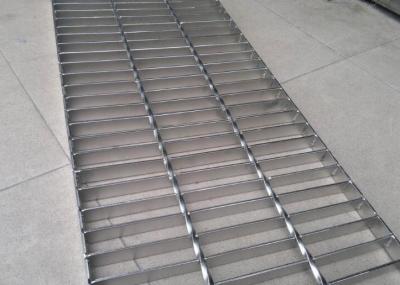 Durable Stainless Steel Bar Grating , Acid Pickling Steel Catwalk Grating