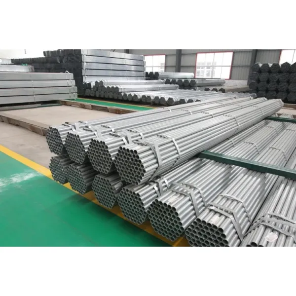 6m 12m tube d'échafaudage galvanisé à chaud zinc 40-600g/m2