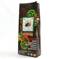 Sac de café de Bean Packaging Bag Aluminum Foil de café d'égouttement de fond plat avec la valve