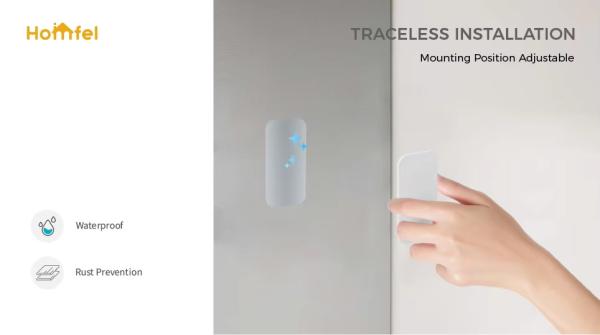 Household Magnetic Attraction Kitchen Organizer No Drilling Wall Mounted Tissue Holder Kitchen Paper Holder