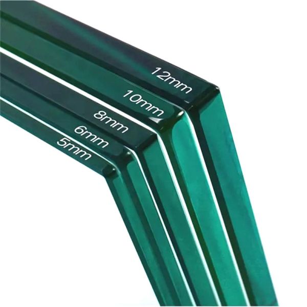 Cut To Size 8mm 10mm 12mm EGS Tempered Reinforced Glass Glazing For Windows Doors Railings And Table Tops