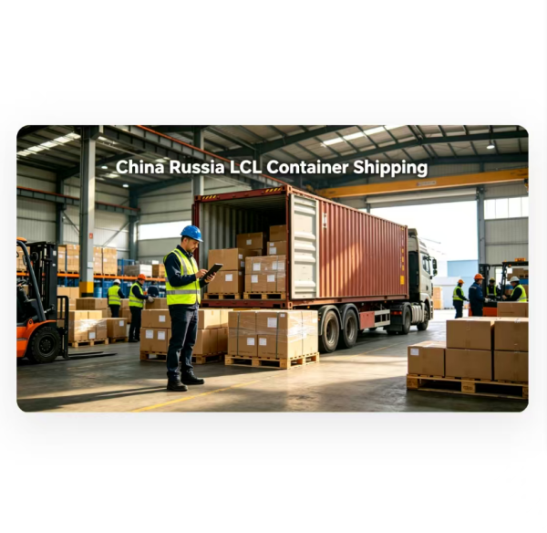 From China To Russia LCL Container Shipping , Cost Effective Cross Border Ocean Freight Logistics