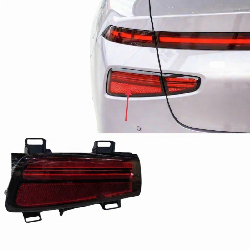 For Xiaopeng P7 P7i Rear Fog Lamp Rear Bumper Lamp Assembly Rear Bumper Lamp Rear Cover Small Lamp