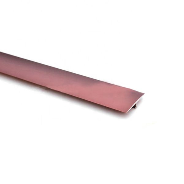 T Shape Aluminum Transition Strip For Tile Trim Between Wood Floor