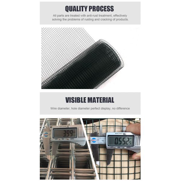 Woven 304 316 3/4 Inch Welded Wire Mesh Fencing Panels