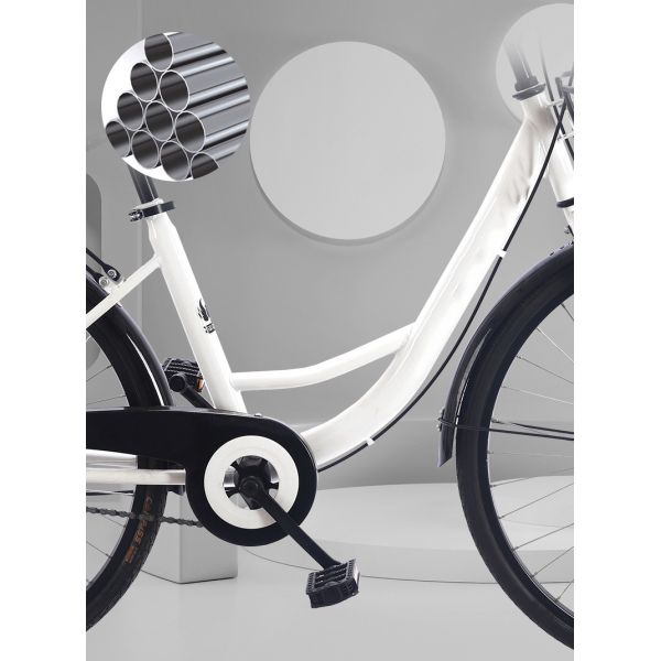 Oem Accepted Urban Bike No Folding Design 24 Inch City Bike Customized