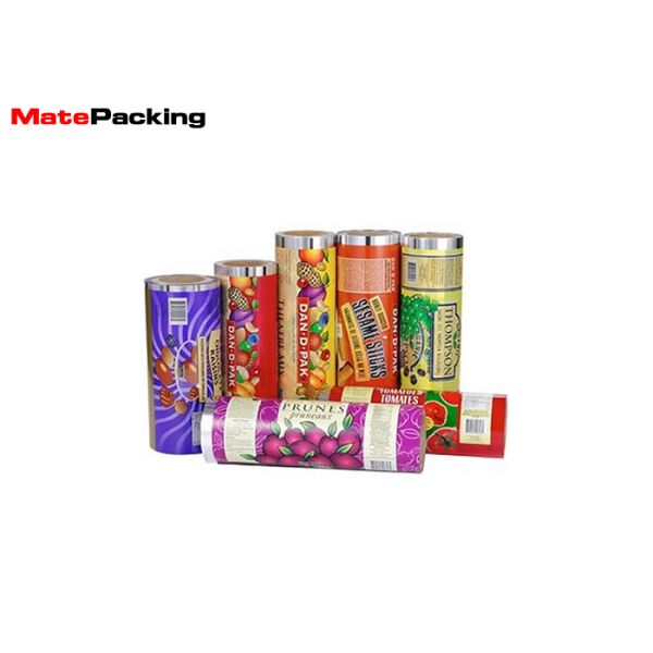 Rolling Flow Chocolate Packaging Food Grade Plastic Wrap Pack Film 0.12mm Thickness