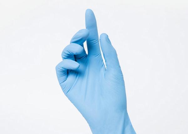 Blue Personal Care Disposable Plastic Gloves Health  Beauty Salons And Food Use
