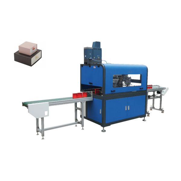 Automatic Rigid Box Ribbon Inserting Machine For Drawer Boxes
