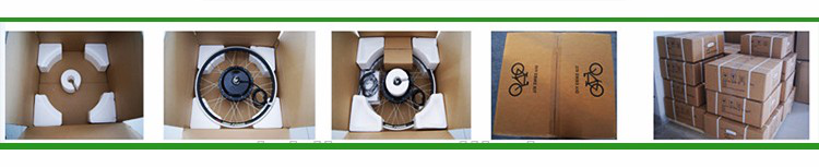 48V 26 Inch Rear Wheel Electric Bicycle Motor Kit , Electric Motor Kits For Bicycles