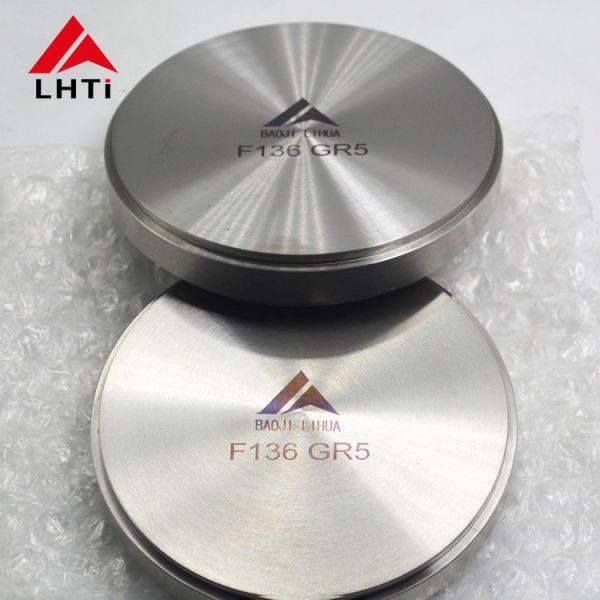 Gr1 Pure Titanium Disc Cold Rolled Bright Surface