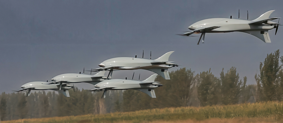 КИНГЛОНГ TANDEM WING VTOL БПЛА 2022 мм длина высокая производительность