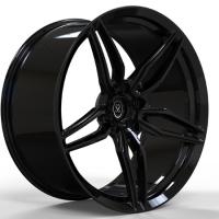 A roda forjada feita sob encomenda preta do metal de arma 1pc do brilho para Mercedes Benz Glc 22x9 22x10.5 desconcertou bordas da liga