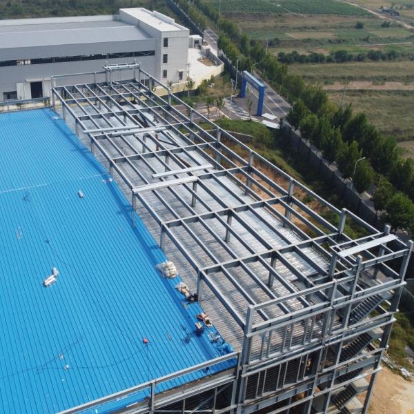 Do vento portal da oficina da construção de aço do quadro da casa pré-fabricada do grande período resistente sísmico