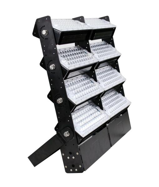 Football Field High Mast Flood Lights , 1000W High Power Led Light CE Certificated