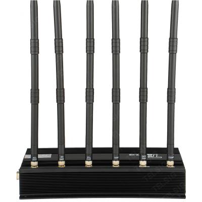Medidor do jammer 5 - 20 do sinal de WIFI da antena do Desktop 6 que bloqueia bens da escala