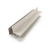 Corner Molding Pvc Slatwall Panel White Black Grey Color Decorative