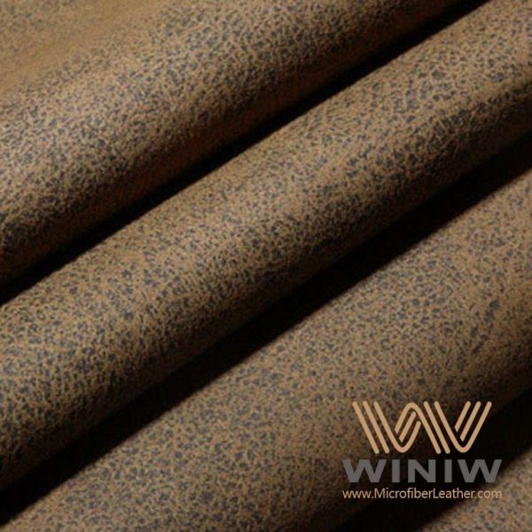 Furniture Microfiber PU Synthetic Leather Tear Resistant Sofa Upholstery Leather