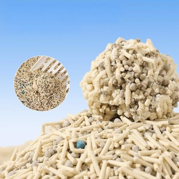Multi Fragrance Tofu Bentonite Cat Litter ODM Organic Cat Litter Sand