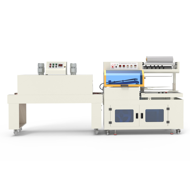 Fully Automatic L-Type Sealing and Cutting Heat Shrink Wrapping Machine With 1.5m Tunnel for packaging lines
