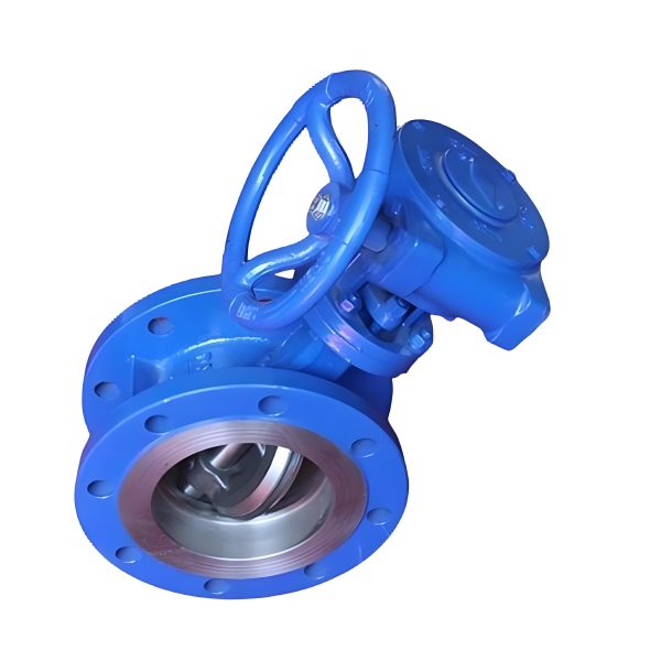 2in48in Large Caliber WCB SS304/316 Flange Hard Seal Double Flange Triple Offset Butterfly Valve with Gearbox Professional Valve