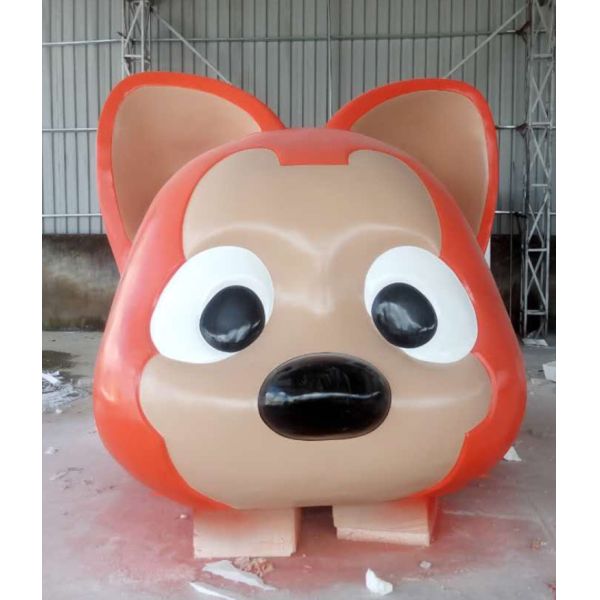 Ali Fibreglass Cartoon Character Sculpture Plaza Garden Decoration