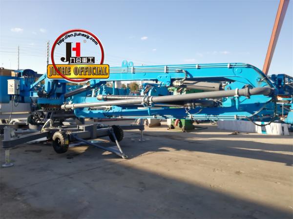 JIUHE 15m 17m 18m 21m 23m Spider Concrete Placing Boom/Concrete Pump Distributor /Stationary Concrete Placing Boom