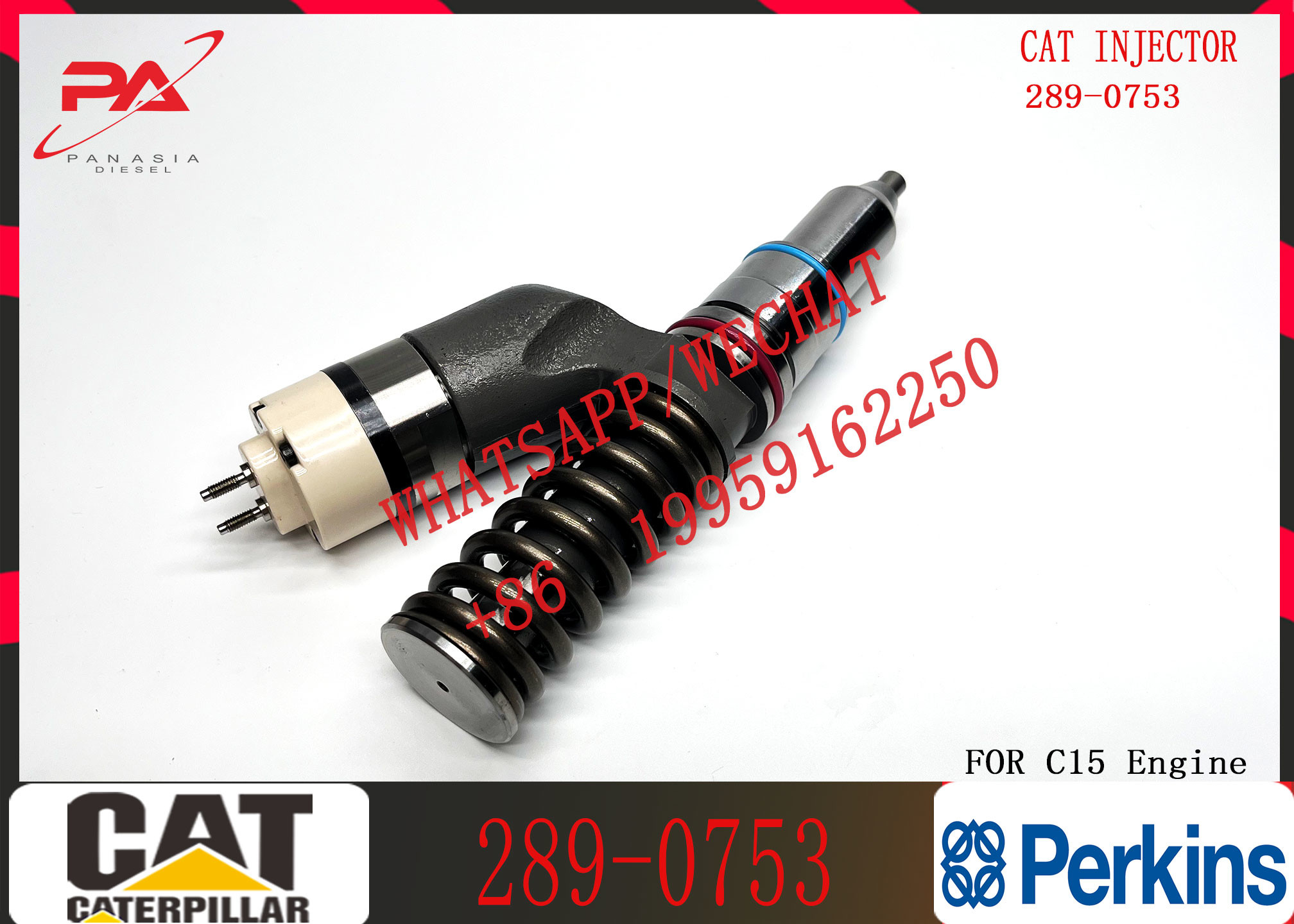 Инжектор двигателя 289-0753 20R-5036 10R-1000 10R-7229 229-5919 211-3027 Для Caterpillar C15/C18