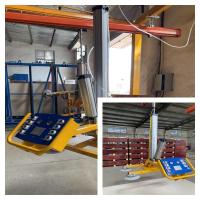 o vidro de vidro pneumático do elevador 300-500kg limpa o equipamento de levantamento com Jib Crane