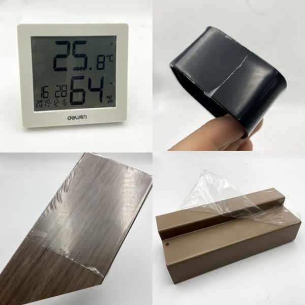 Low - Medium Tack 50um-70um Transparent Protective Film For Plastic Part Name Plate