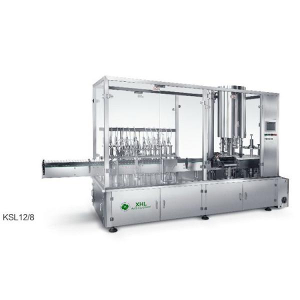 PLC Control  40bpm 800kg Plastic Bottle Filling Machine