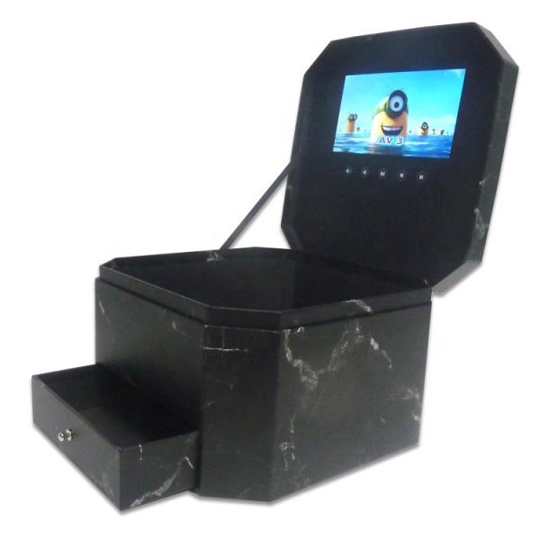 Caixa de presente video 7inch Autoplaying do painel LCD do ODM USB para o negócio de propaganda