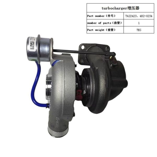 Perkins C4.4 Engine 320GC Excavator Turbocharger T422423