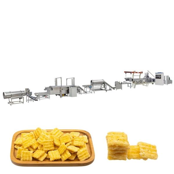 SIEMENS Fried Snack Production Line Salad Bugles Snack Extruder Machine