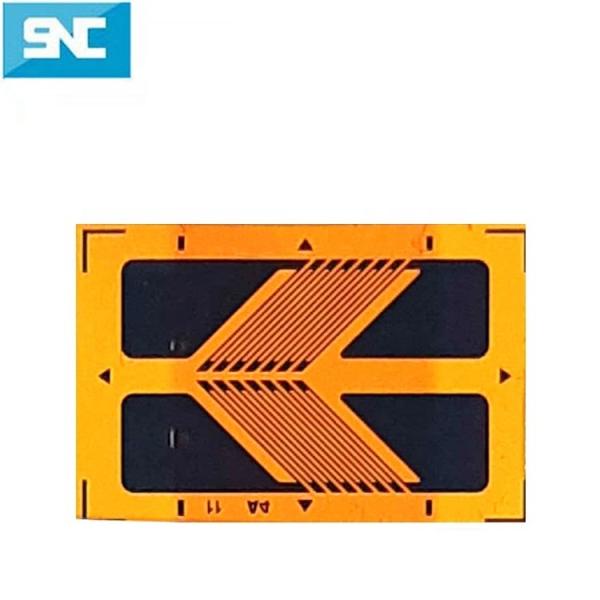 Matériau de grille d'alliage constantan importé cisailleuse de torsion demi-pontage jauge de contrainte BF350-3HA pour les applications de mesure de la force