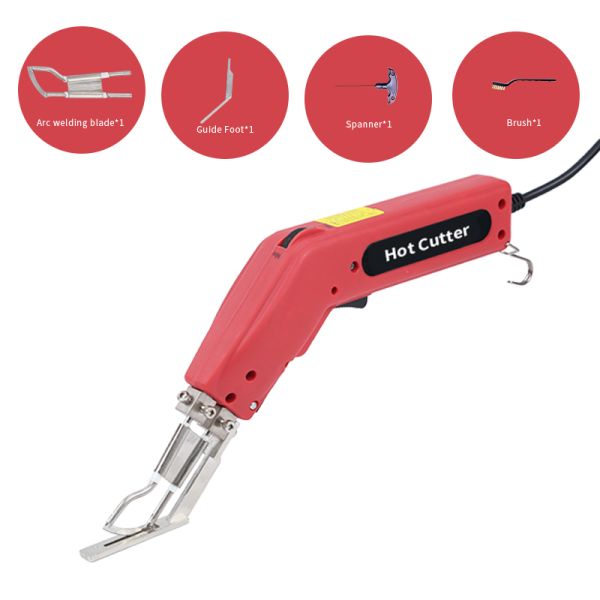 Резец ткани ножа CE 110-240V горячий с ногой проводника