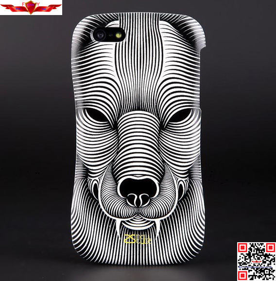Hot Selling Private 3D Animal Aluminum Bumper Case For Iphone 5/5S With Gift Box