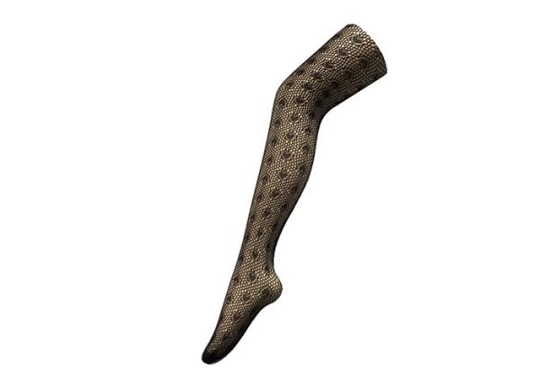 Professional  Ladies Fishnet Tights Square Zigzag Pantyhose Tights