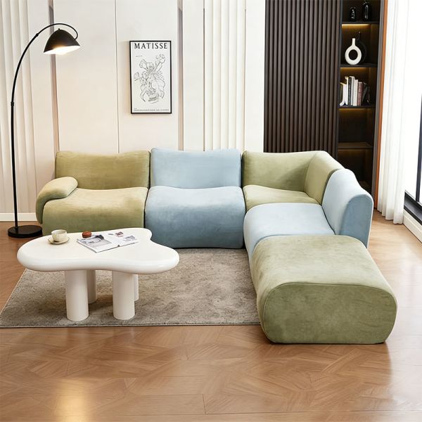 Vacuum Pack Sectional Couches Luxury Living Room Sofa Modular Compressed Sofa Set Furniture