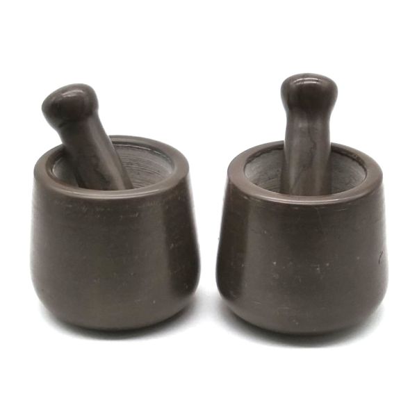 Household Marble Stone Mortar And Pestle Hand Press Herb Spice Garlic Masher Bowl