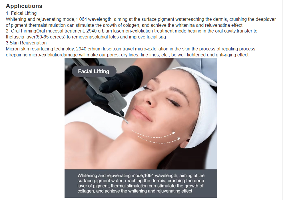 Factory Price Fotona 4D PRO 2940nm Erbium Laser +1064nm ND: YAG Laser Fotona 4D Er YAG Hair Removal