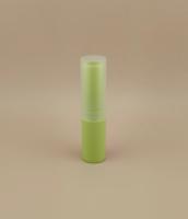 Green Small Lip Balm Packaging with Clear Matte Smooth Lid for Lipsticks