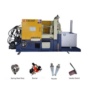 Hot Chamber Die Casting Machine 88T Zamak 3/5/7 With Reinforced Frame PLC