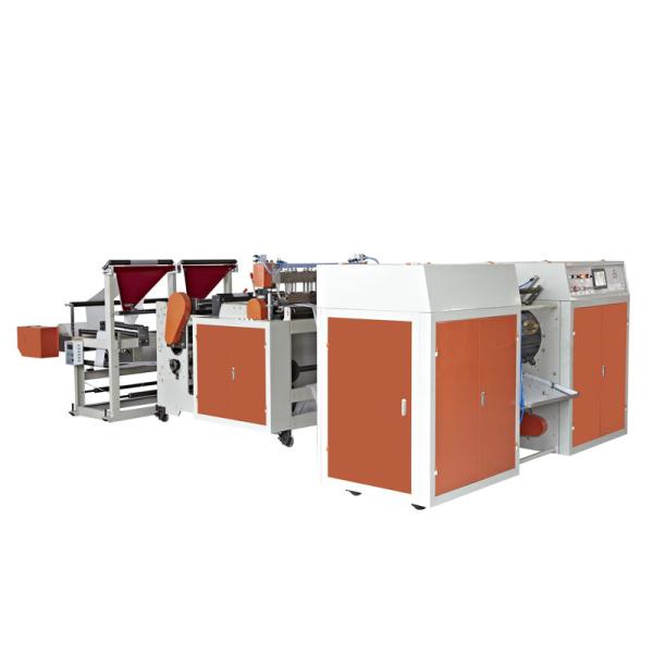 Automatic 6Kw Bag On Roll Making Machine HDPE / LDPE Bag Maker 60 m/*2
