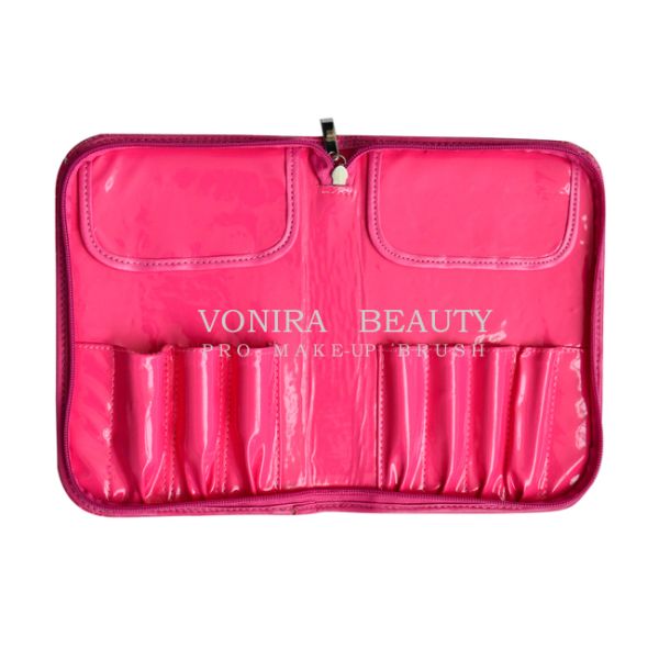 Держатель крена сумки щетки макияжа застежка-молнии ПУ таможни для дома или перемещения