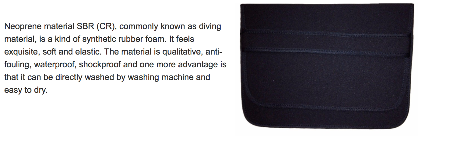 Уникальный рукав ноутбука ПК неопрена кладет стиль в мешки сальто 17 дюймов с эластичной резиновой лентой