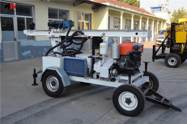 110m Borehole Rock Drilling Rig Equipment For Water Well