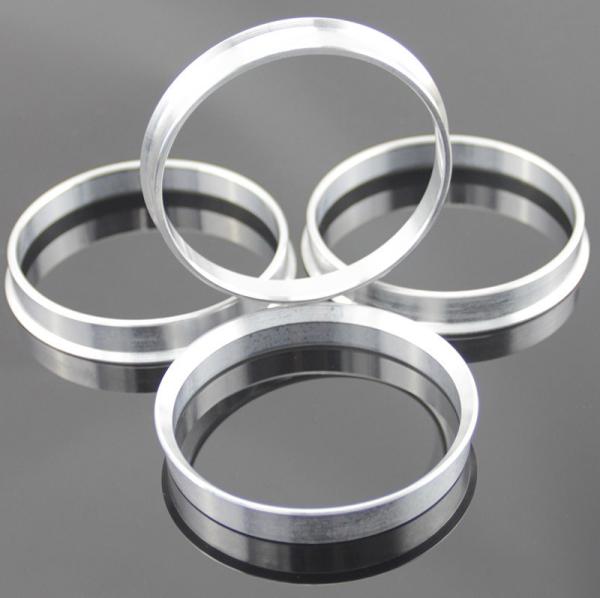 CNC Machined Super Thin Aluminum Hub Ring With Anodize Coatings For Wheel Tuning